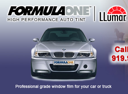 Formula One Tinting - Raleigh, NC